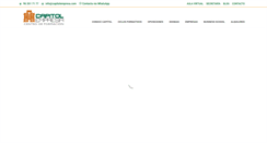 Desktop Screenshot of capitolempresa.com